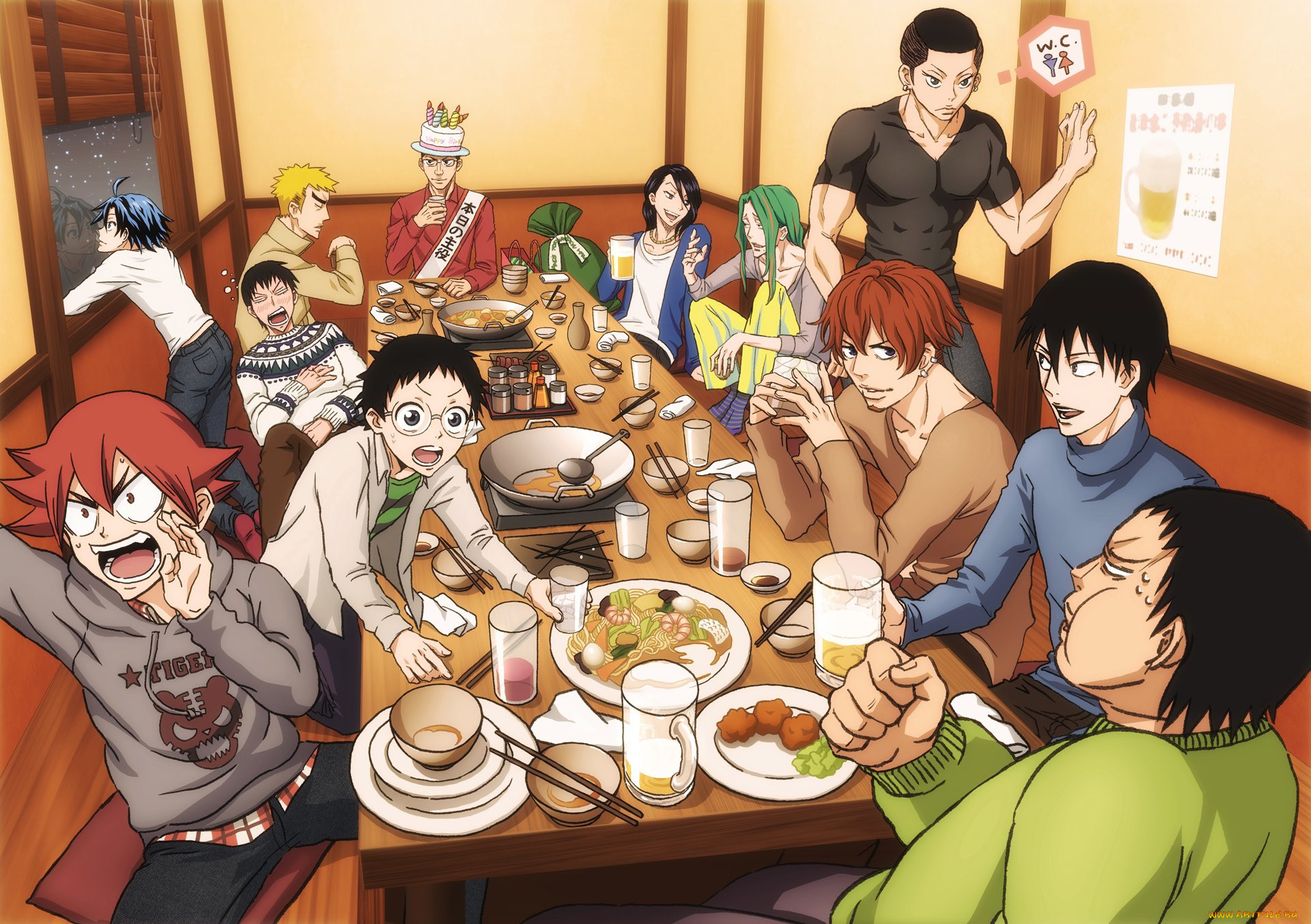 , yowamushi pedal, , , 